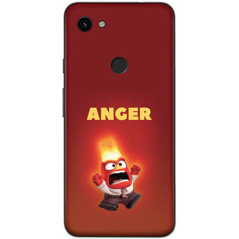 Disney Inside Out Anger Portrait Google Pixel 3a XL Skin